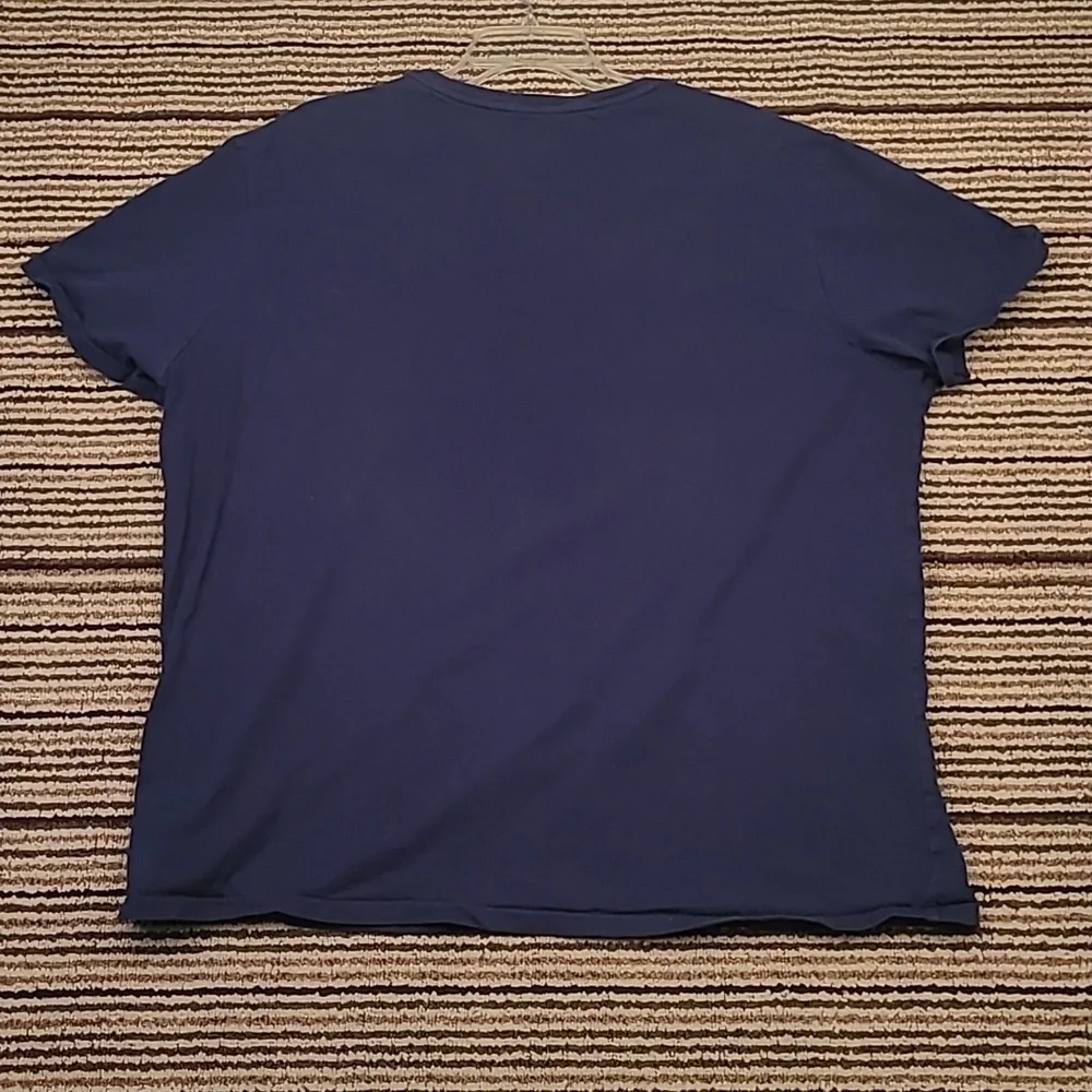 PREPPY BEAR Polo Ralph Lauren Dark Navy Cotton‎ Mens XXL Short Sleeve T Shirt